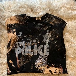 The police crop top
